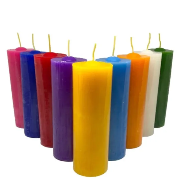 Kit Velas Votivas 7 Dias (7 Cores Consagradas)